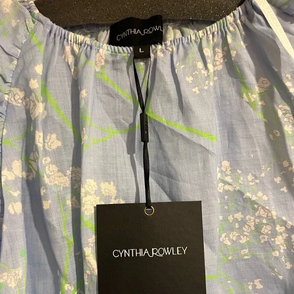 Cynthia Rowley Claudia Blouse - Sz. L - NWT - Picture 3 of 7